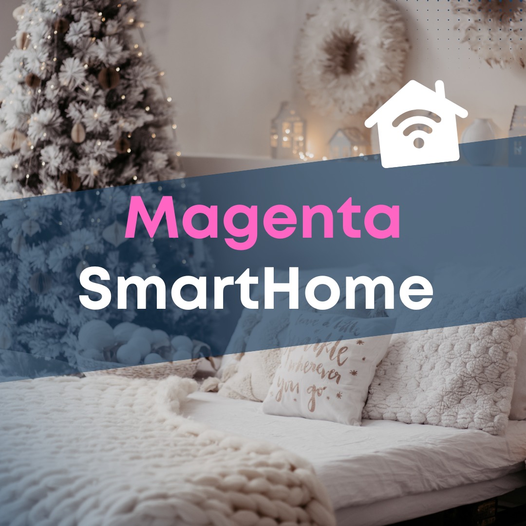 Weihnachtsstimmung auf Knopfdruck📱
Mit Magenta SmartHome steuerst du deine Weihnachtsbeleuchtung, Heizung & Co. ganz bequem per App – sogar von unterwegs. 🎄💡
Wir zeigen dir, wie einfach das geht!
#SmartHome #Telekom #Weihnachten