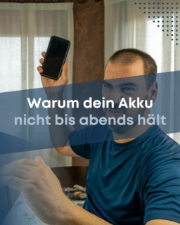 Warum dein Akku nicht bis abends hält

Kommt dir das bekannt vor?

8:00 Uhr – 100 %
14:30 Uhr – 23 % 😅

Oft liegt es nicht am Alter des Smartphones, sondern an:

⚙️ Hintergrund-Apps
📍 Daueraktivem Standort
🔆 Zu hoher Displayhelligkeit
🔄 Veralteter Software

Wir machen einen kostenlosen Akku- & Performance-Check im Shop.

Und falls es doch Zeit für ein Upgrade ist – wir beraten dich ehrlich, nicht überredend.